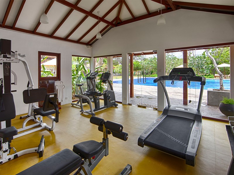 La salle de sport de l'Ulagalla Resort à Sigiriya