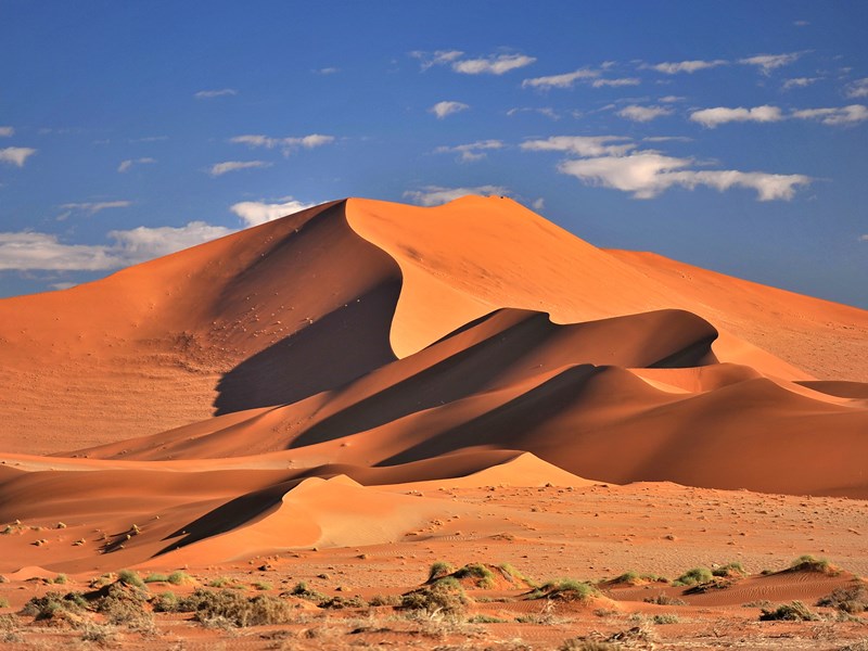 Les gigantesques dunes du Namib