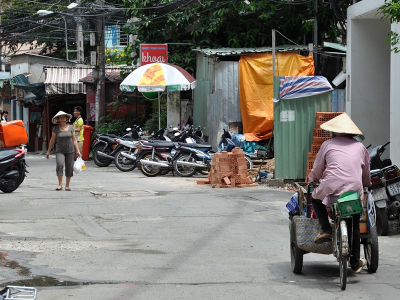 Les rues typiques de Saigon