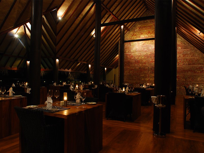 Restaurant Apsara de l'hôtel Vil Uyana à Sigiriya