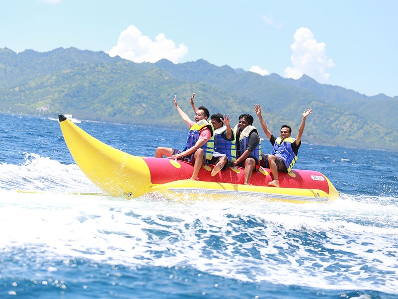 Activité nautique de l'hôtel Vila Ombak à Lombok