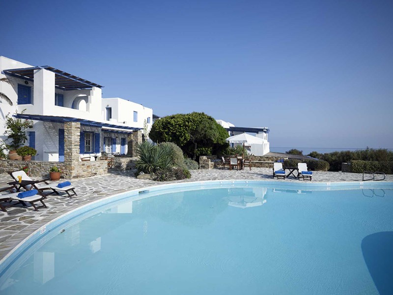 La piscine du Villa Marandi Luxury Suites en Grèce