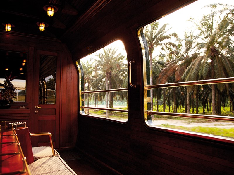 Un train aussi luxueux que singulier