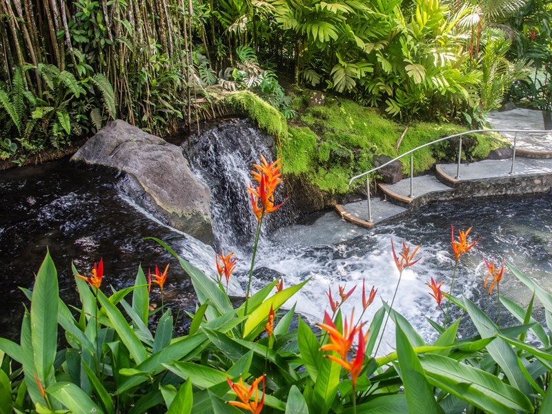 Sources chaude autour de La Fortuna