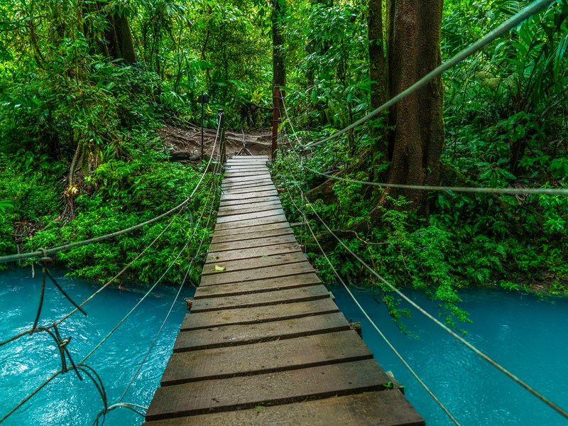 Rio Celeste, joyau bleu du Tenorio