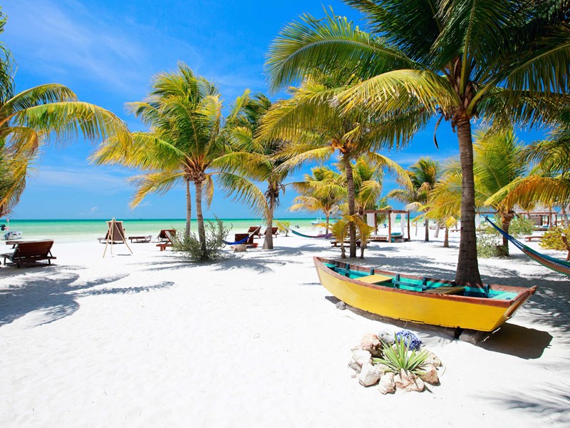 Les plages immaculées de Isla Holbox