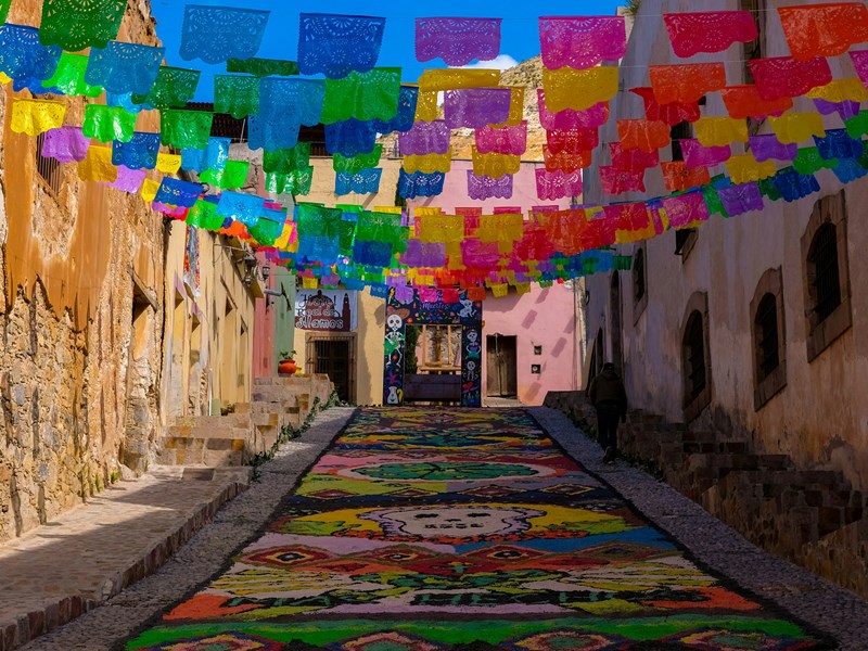 Les couleurs de Dia de los Muertos