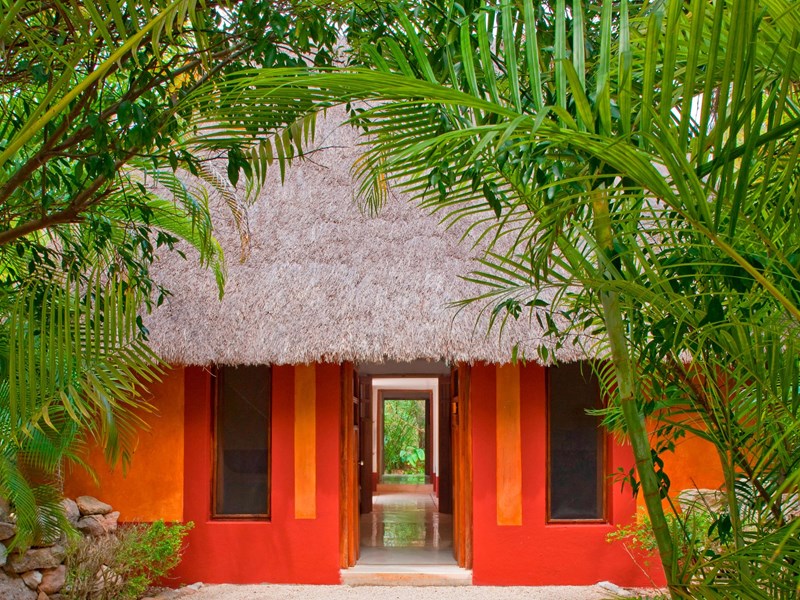 Séjournez dans une hacienda colorée