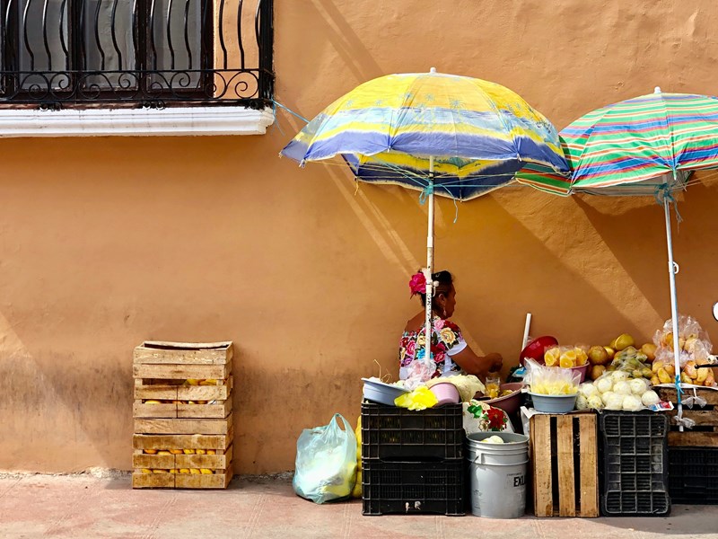Les rues colorées des cités historiques
