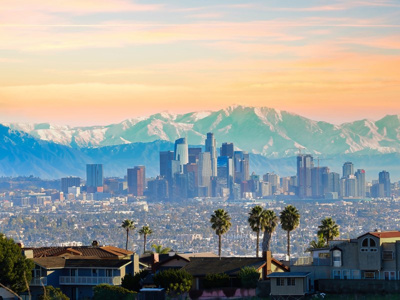 9 heures de moins pour Los Angeles