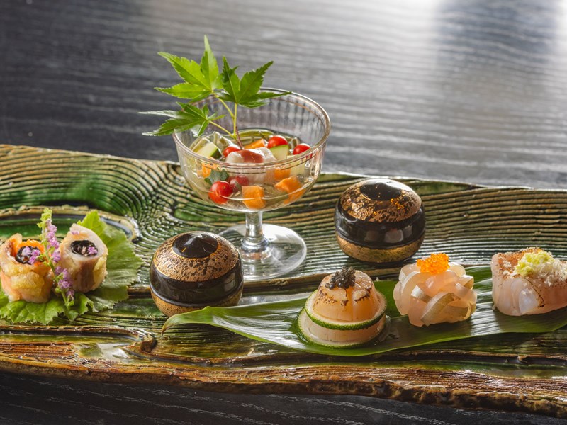 Savourez une cuisine kaiseki