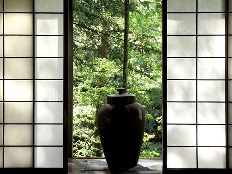 Un refuge paisible où la nature japonaise règne en maître