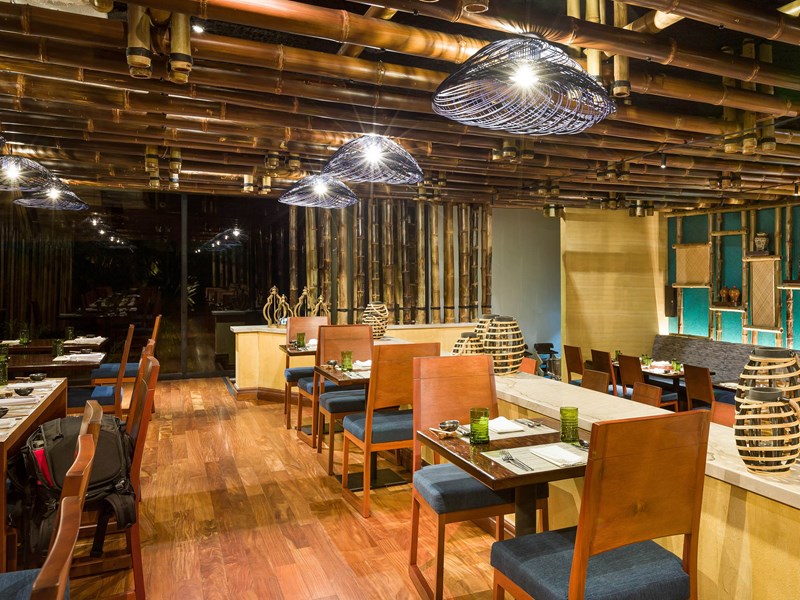 Cuisine asiatique au restaurant Bamboo