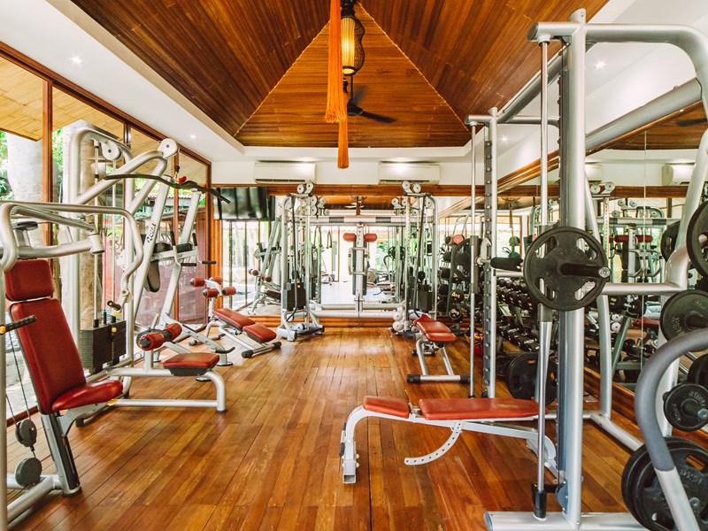 Salle de sport de l'hôtel