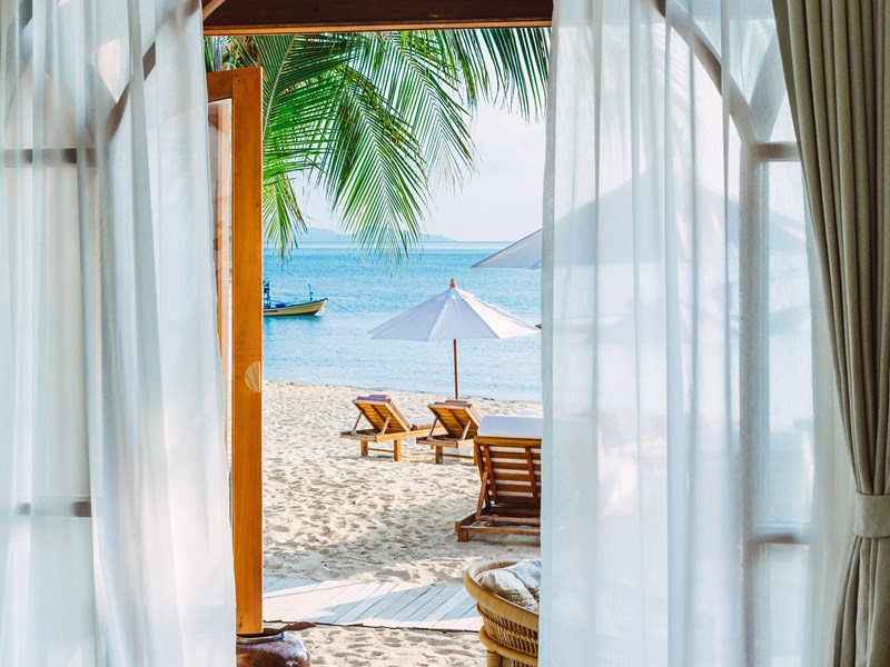 La vue depuis votre Beachfront Suite