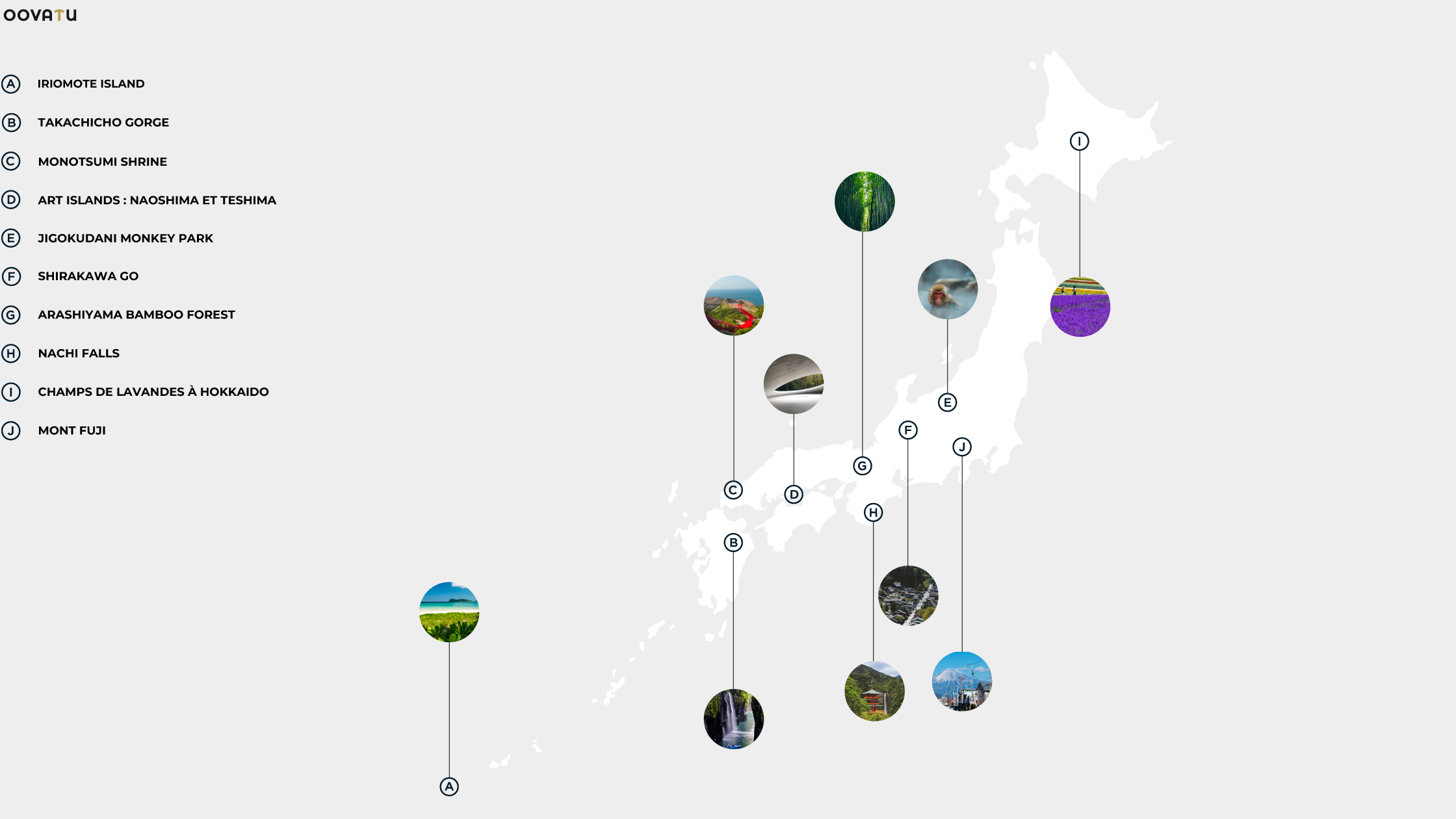 Les 10 lieux insolites à découvrir au Japon