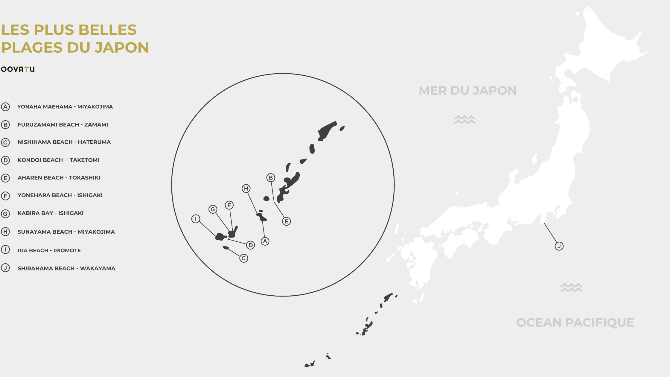 les plus belles plages du japon