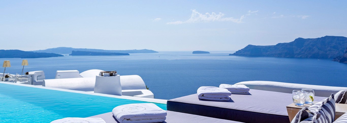 Les 10 plus belles chambres avec piscine privée de Grèce