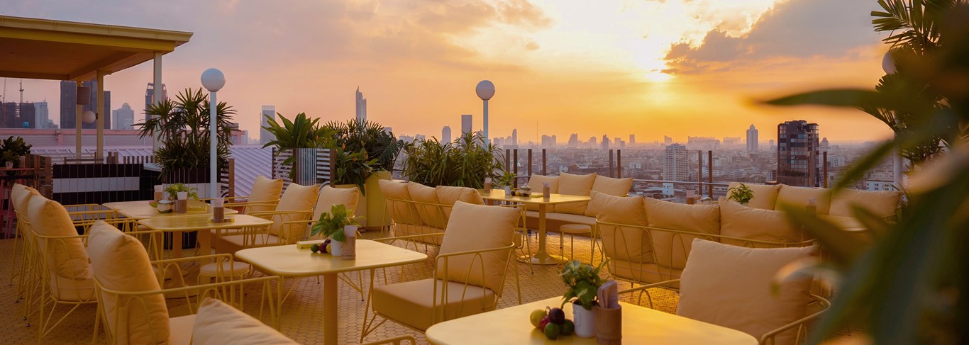 Restaurant Paradise Lost avec vue sur la ville