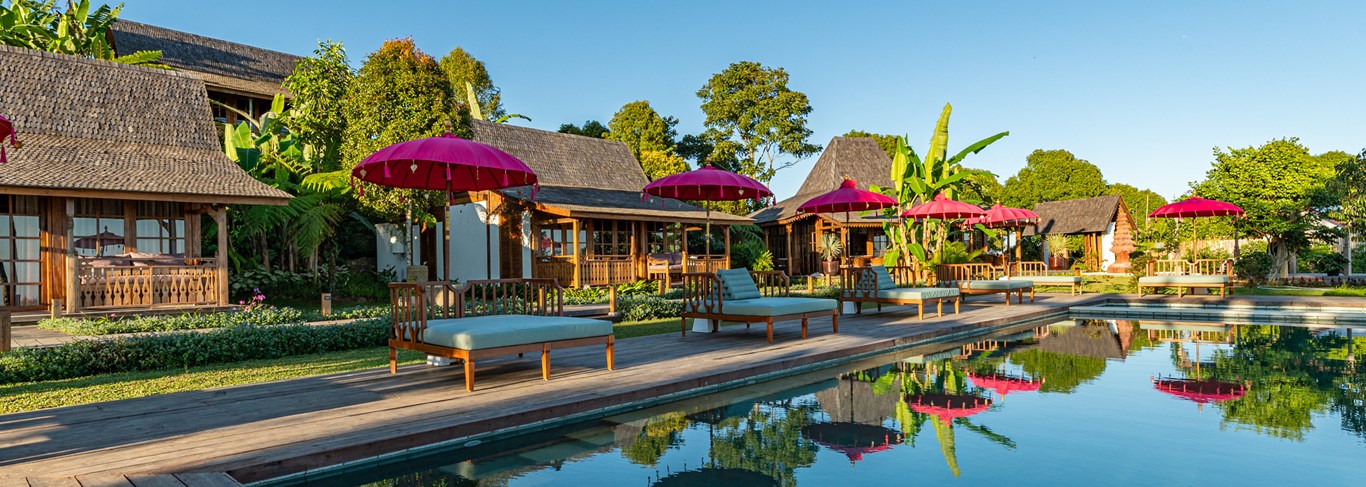 La piscine du resort