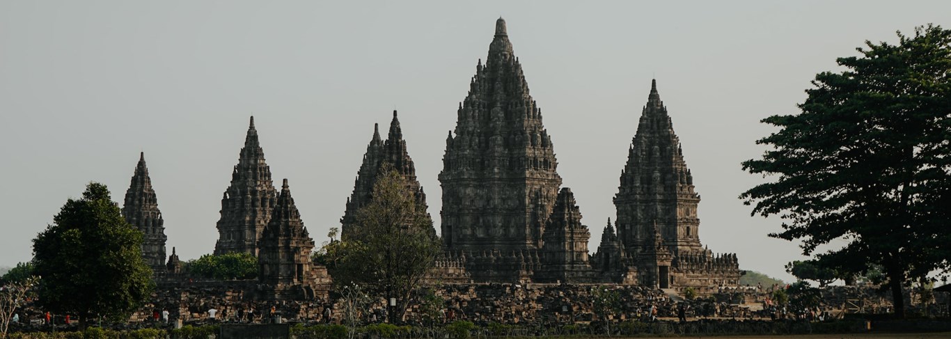 Le magnifique site de Prambanan